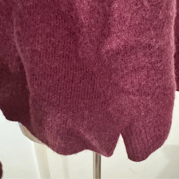 Royal Robbins Women’s Wool Blend Trim Fit Size Large Red Pullover Sweater Soft - Picture 14 of 14